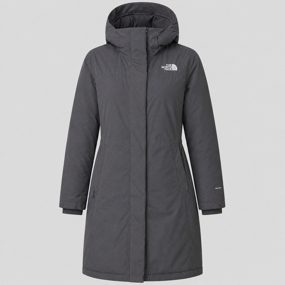 The North Face Arctic Parka Women XL Down Fill DryVent Insulated Hooded Jacket